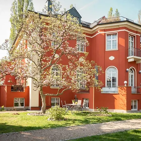 Villa Am Park Apartment Dresde Extérieur photo